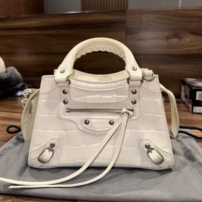Shoulder Bag Balenciaga Neo Classic White Jual Balenciaga Neo