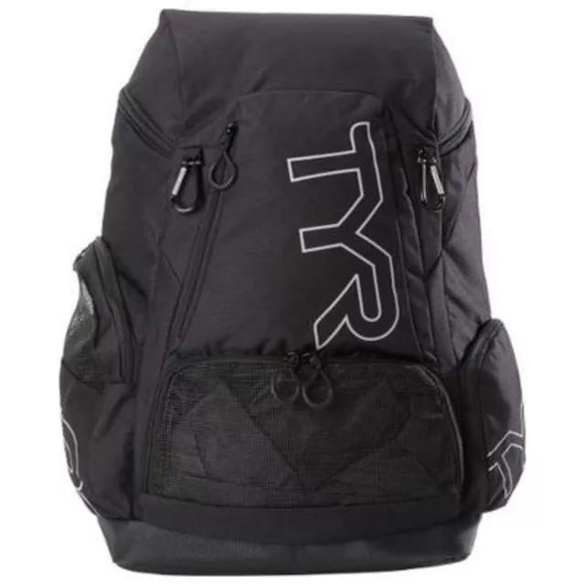 TYR ALLIANCE BAGPACK UKURAN 30 DAN 45LITER TAS OLAHRAGA TRAVELLING RENANG  Hitam, 45liter