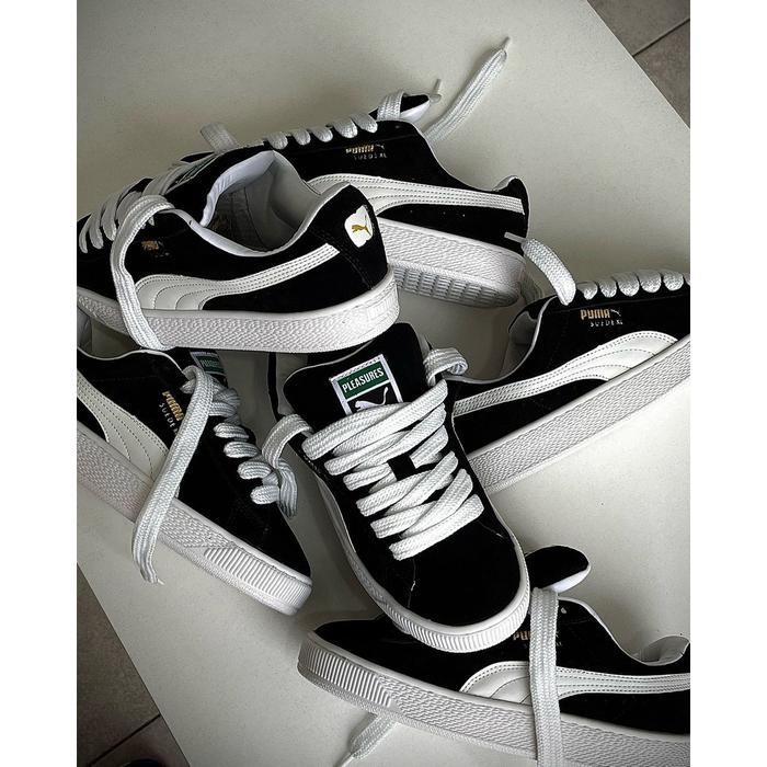 Gambar Sepatu Pria Wanita Puma Suede XL Hitam Resmi Premium Full Suede Premium - 38 dari dikeya footwear undefined Tokopedia