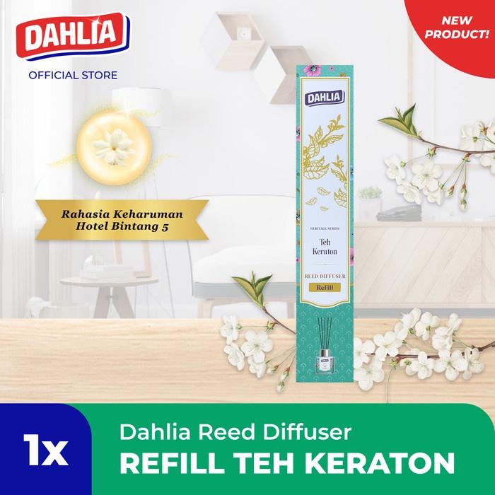Gambar Dahlia Pengharum Ruangan Reed Diffuser Teh Keraton Refill 30ml - Dengan Dus&Stik dari momspedia undefined Tokopedia