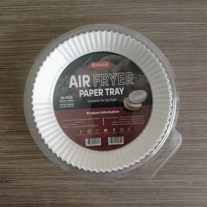 Gambar Kertas Alas Air Fryer Bulat 16 cm isi 50 pcs Anti Lengket Anti Minyak Sekali Pakai - Putih dari Toko Sikecil Bandung undefined Tokopedia