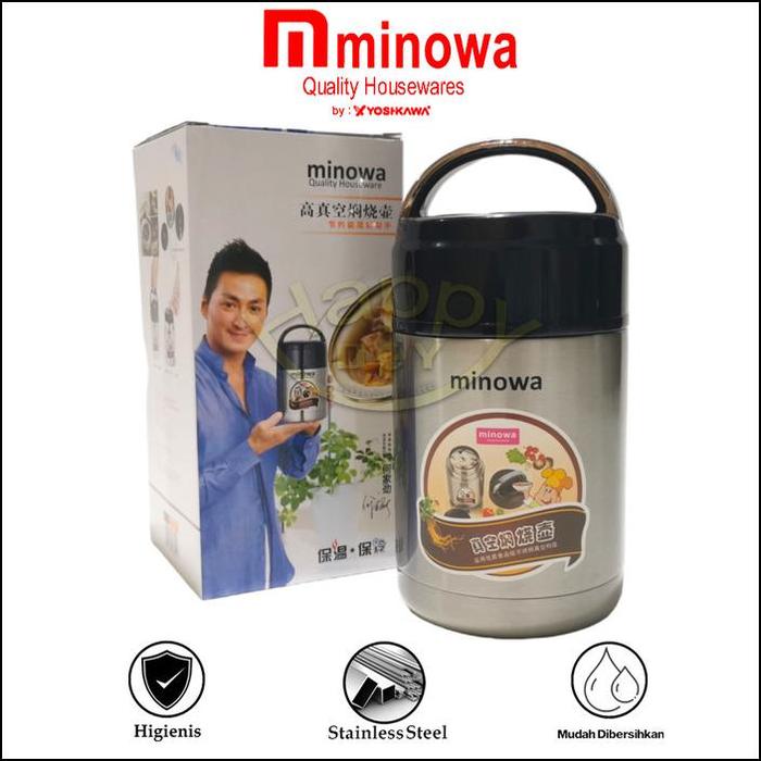 Gambar LUN BOX | RANTANG MAKAN | WADAH SOUP STAINLESS STEEL TAHAN PANAS - 800ML dari Digital mart1 undefined Tokopedia