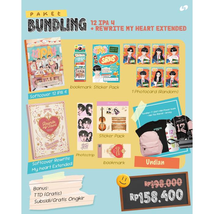 Gambar PRE ORDER - Buku Novel - 12 IPA 4 - Rieke Agnes - Skuad - Bumifiksi - OPEN PO 6 DES - BDLG + MY HEART dari Bumi Fiksi Makassar undefined Tokopedia