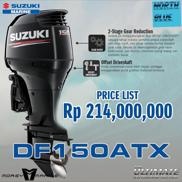 Gambar Mesin Tempel Suzuki Outboard 150PK / DF 150 ATX / DF 150AZX Japan dari NORTH BLUE FISHING undefined Tokopedia