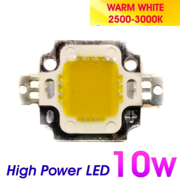 Gambar High Power LED 10W HPL 10 Watt Putih Cold White 6000 - 6500K 9V-12V - Led HPL Warm dari Jogja Outdoor undefined Tokopedia