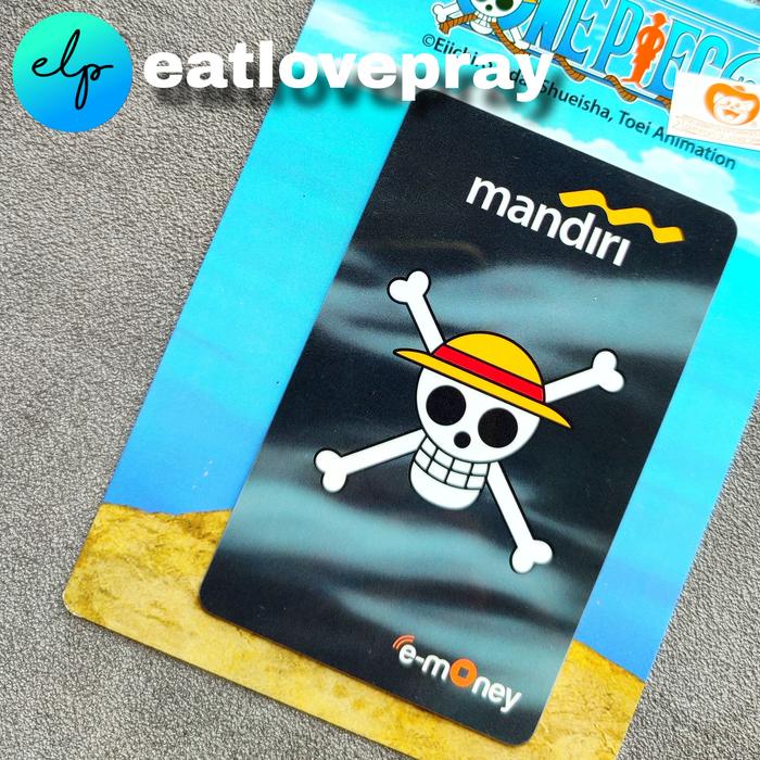Gambar Kartu etoll emoney ORIGINAL MANDIRI Limited Edition ONE PIECE Edisi 2 - LOGO ONE PIECE dari eatlovepray undefined Tokopedia