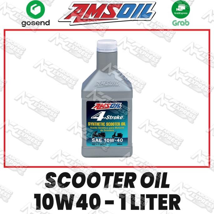Gambar New | Oli Amsoil Scooter Metric Motorcycle 4T 10W40 20W50 100% Fullsynthetic - Asli - Scooter Oil dari lainbbvoia undefined Tokopedia
