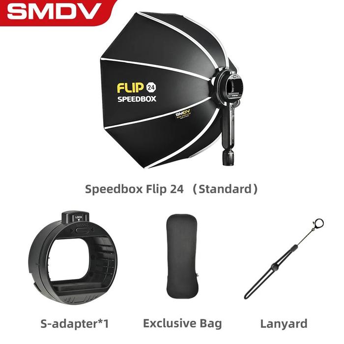 Gambar Po Smdv Flip 20 24 28 Quickly Release Parabolic Out Door Softbox For A1 Godox V1 Ad100Pro V860Ii Ad200 Flash Soft Box - F24-S Softbox, CHINA dari toko aankk undefined Tokopedia