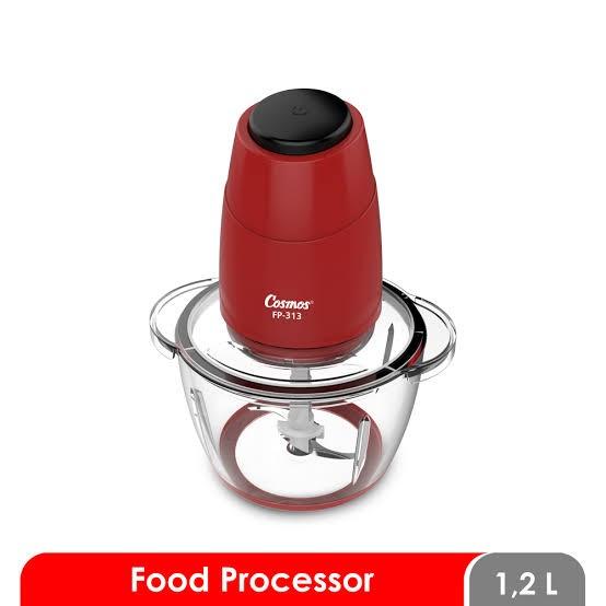 Gambar Cosmos Food Processor FP 313 / Chopper Cosmos FP313 - FP-313 Merah dari MIAMI ELEKTRONIK_NEW undefined Tokopedia