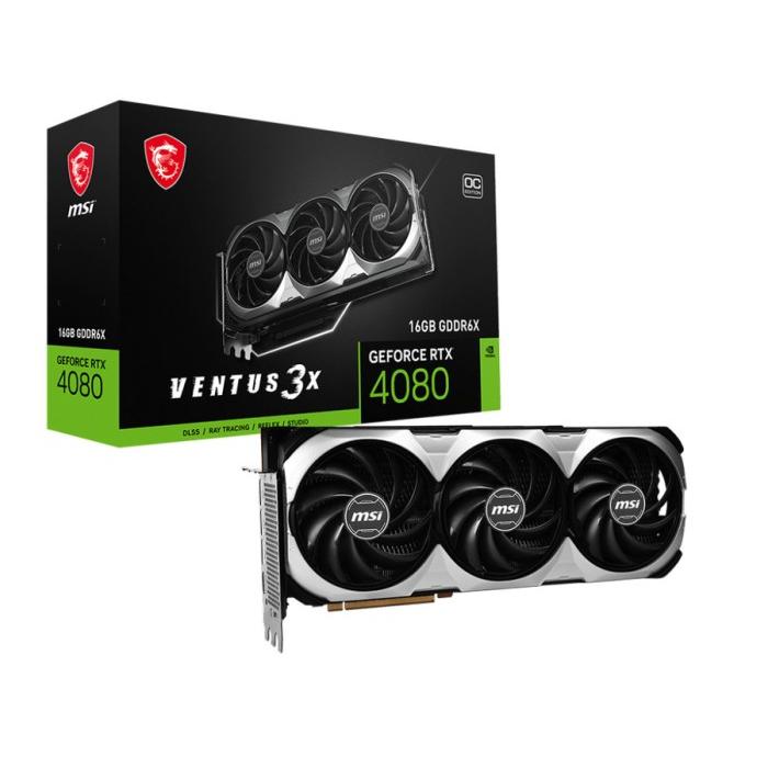 Jual MSI Geforce Nvidia RTX 4080 Super Ventus 3x OC 16GB GDDR6X