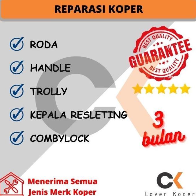 Gambar Reparasi Koper Service Koper Semua merk koper - Roda Handle Trolly Dll - Handle dari SUNLIT SAHARA undefined Tokopedia