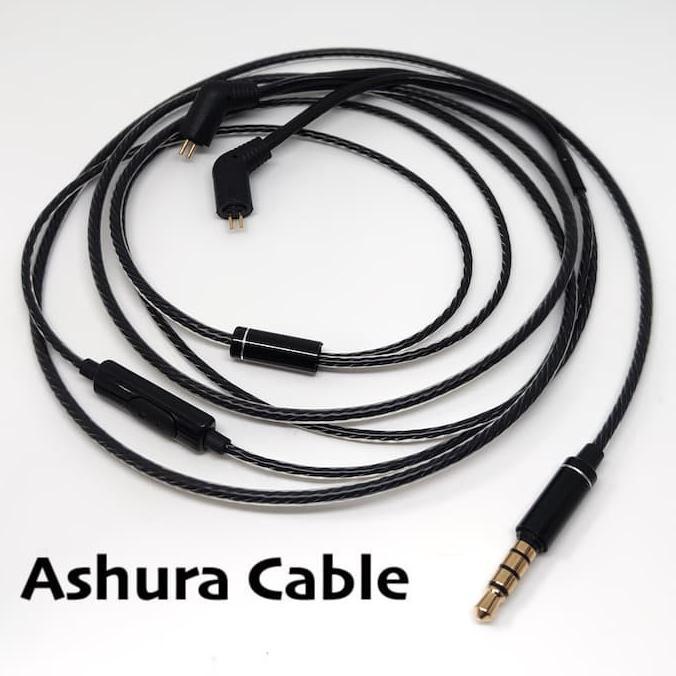 Gambar Cable Replacement 2 Pin 0.75mm With Microphone UE TF10 ZST ZS10 - UE Braid dari Libra Balanced store undefined Tokopedia