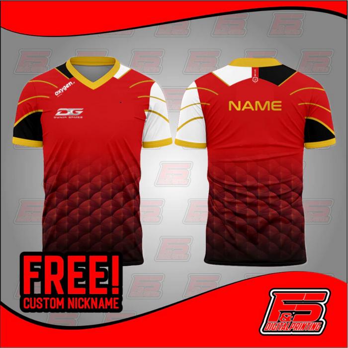 Jual JERSEY GEEK FAM TERBARU BISA CUSTOM NAMA 7-8th Kota