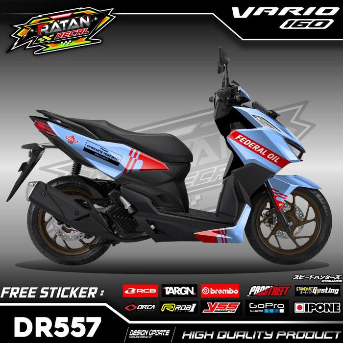 Gambar [NEW] DECAL VARIO 160 GRESINI RACING MOTOGP NEW 2024 MARC MARQUEZ - EKSKLUSIF dari opickdekor undefined Tokopedia