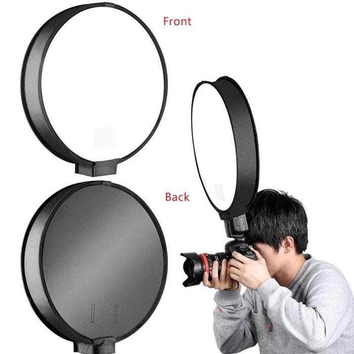 Jual Po 30Cm/40Cm Universal Mini Round Softbox Portable Diffuser