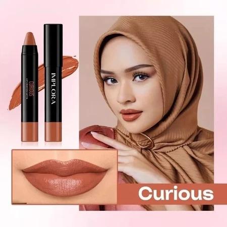 Gambar IMPLORA LIP CRAYON SATIN I LIP CRAYON - Curious dari SR BARINDO undefined Tokopedia