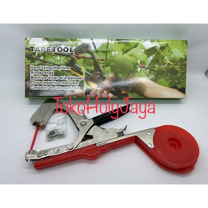 Gambar (Premium) Tapetool Alat Pengikat Lanjaran Tanaman Tape Tool - Silver dari sulassshop undefined 5 Tokopedia