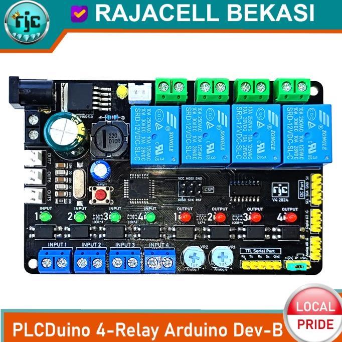 Gambar Plcduino Uno 4I4O Sistem Atmega328 Arduinoo Relay Control Plc Outseal Programmable Logic Controller - 12V, Atmega8 dari GaeryShop undefined Tokopedia