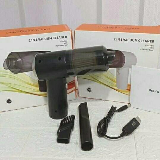 Gambar Vacum Cleaner Portable Mini 2in1 Vacuum Cleaner Penyedot Debu - vacum 2 in 1  dari Inboxmobile undefined Tokopedia
