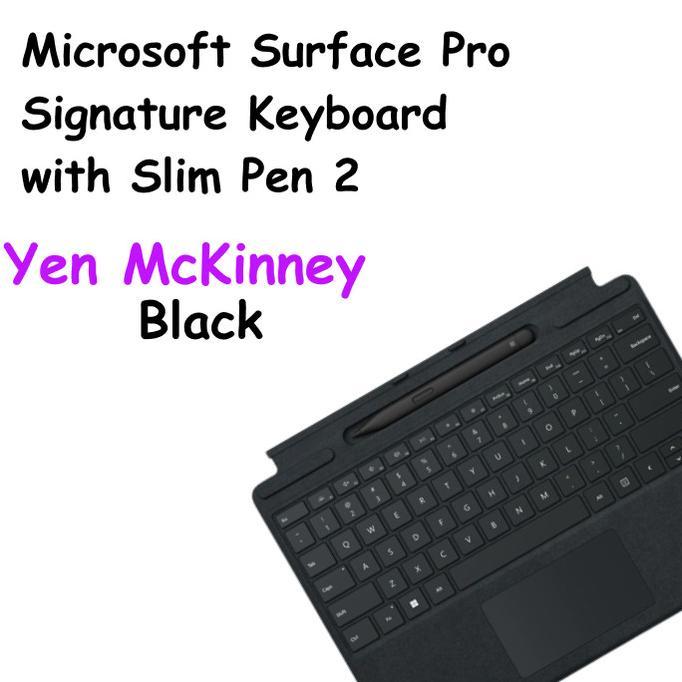 Jual Microsoft Surface Pro X 10 11 Keyboard Slim Pen Type