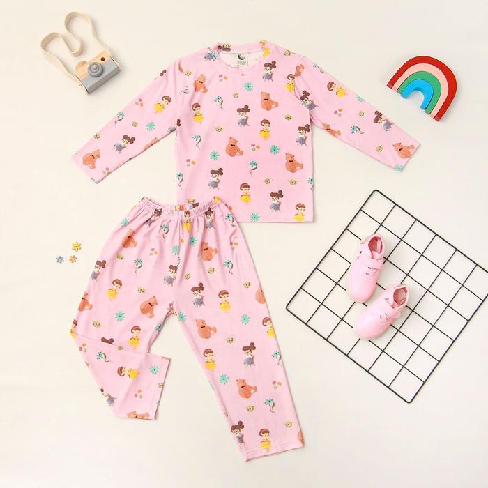 Gambar Baju Tidur Anak TENCEL Piyama Panjang DOUILLET by DOUX DOLCE - Tea Party, 5-6 Years dari douxdolce douillet undefined Tokopedia