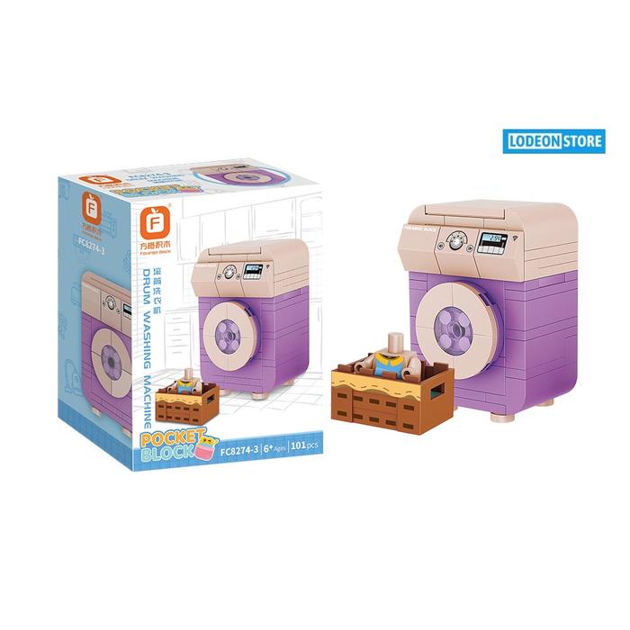 Gambar Brick Forange Block Peralatan Rumah Tangga FC8274 - Brick Pocket Block - Mainan Koleksi - Mainan Anak - Mainan Balok - Lodeon Store - FC8274-3 dari LODEON STORE undefined Tokopedia