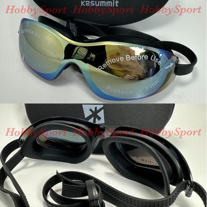 Gambar Kacamata Renang K2 Summit 6094 Anti Fog UV Dewasa Swim Goggles Berenang - Hitam dari HobbySport undefined Tokopedia
