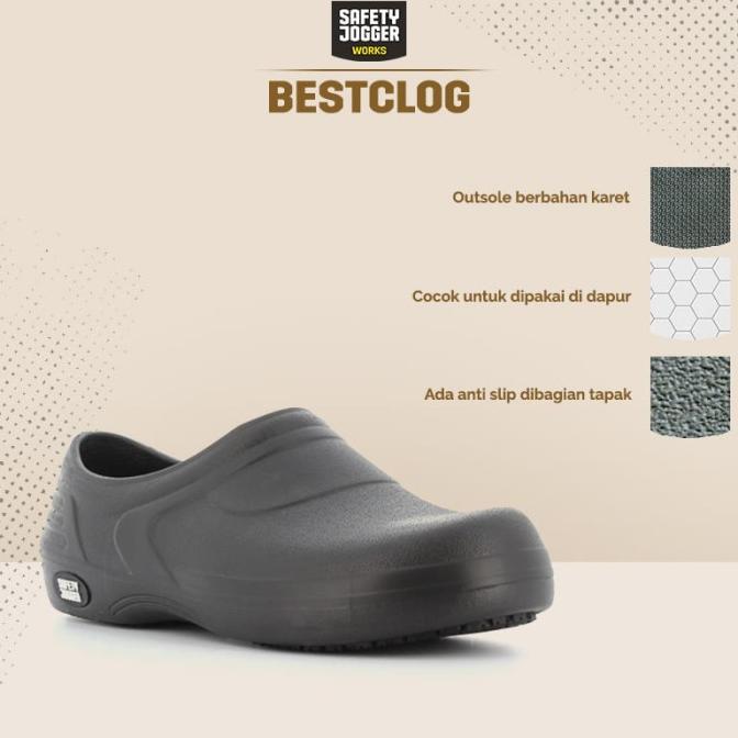 Gambar Safety Jogger BESTCLOG / Sepatu Chef Kitchen F&B Anti Slip - 37 dari Comfort Ease undefined Tokopedia