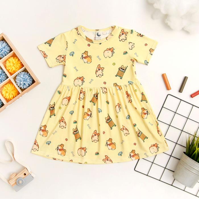 Gambar Dress Anak TENCEL Modal Rok Anak Perempuan DOUILLET by DOUX DOLCE - Happy Corgi, 3-4 Years dari douxdolce douillet undefined Tokopedia