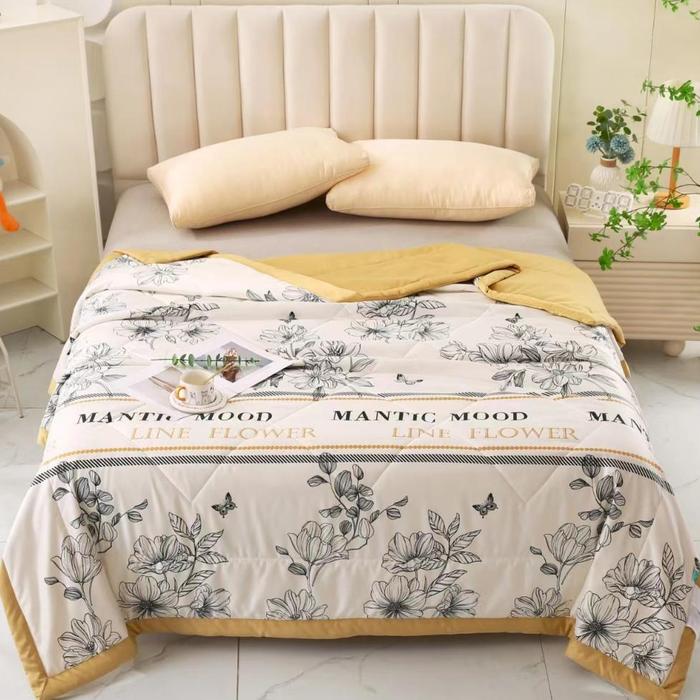 Gambar Selimut Tencel Premium High Quality Coolsoft Feeling Ukuran 180x200cm nn98 - 03 dari kshoper undefined Tokopedia