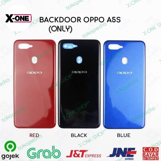 Gambar Backdoor backcover casing fullset tutup belakang oppo A5S Original - BACKDOOR ONLY dari X-ONE ONLINE undefined Tokopedia