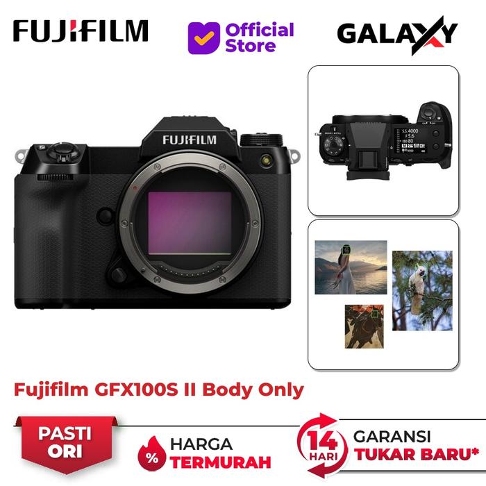 Promo Fujifilm GFX100S II Body Only Fuji GFX 100S Mark II Medium