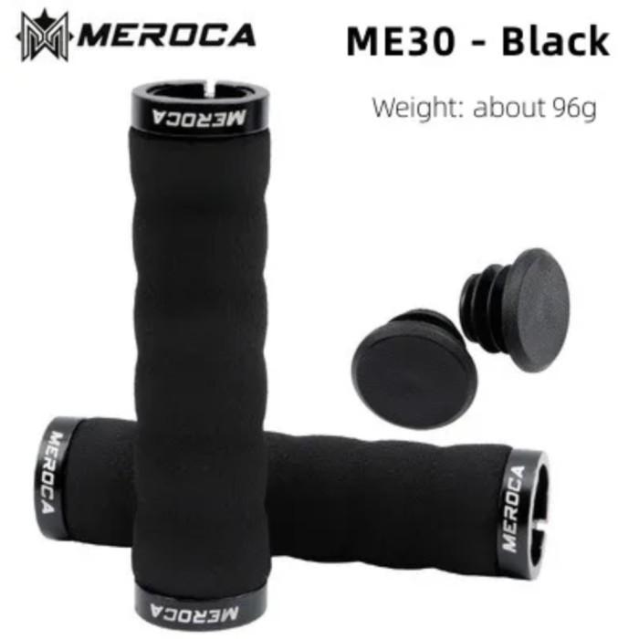 Gambar Meroca ME30 Grip Sponge Stang sepeda Handgrip Handlebar Hand Grip Setang Sepeda Lipat MTB BMX - Hitam dari MZA Sukses Mandiri undefined Tokopedia