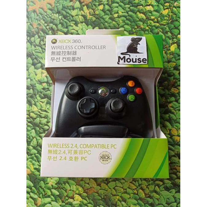 Gambar new Stik Stick Xbox 360 Wireless Bundle Receiver PC OP - Hitam dari Happy Game 01 undefined Tokopedia