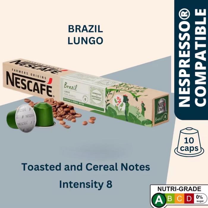 Gambar ILLY Starbucks Movenpick Farmers Capsule untuk Nespresso ORIGINAL - FARMERS Brazil dari AtikaJShop undefined Tokopedia