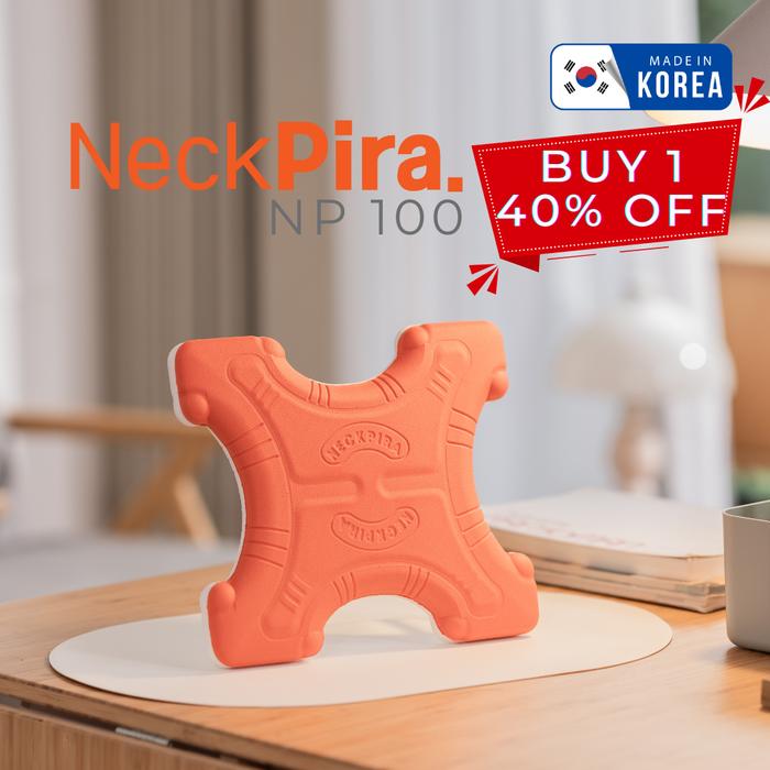 Gambar NeckPira NP100 (Bantal Terapi Traksi Leher) - DISCOUNT 40% dari Curble Chair undefined Tokopedia