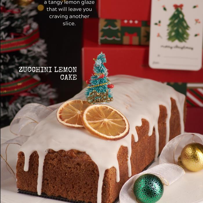 Gambar Hampers Natal - Cake Gluten Free - Zucchini Lemon  dari LifnLov Cake and Pie undefined Tokopedia