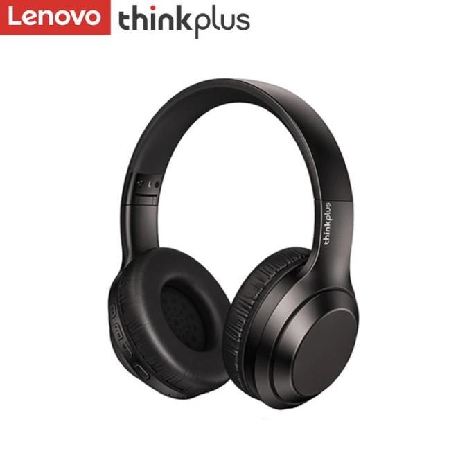 Gambar Best Seller Lenovo Headphone Bluetooth Wireless Headset Gang C On Th10 - Hitam dari MarketXpresss undefined Tokopedia