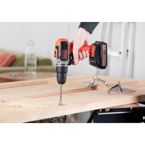 Jual Cordless Hammer Drill Mesin Bor Listrik Baterai 18V Black+