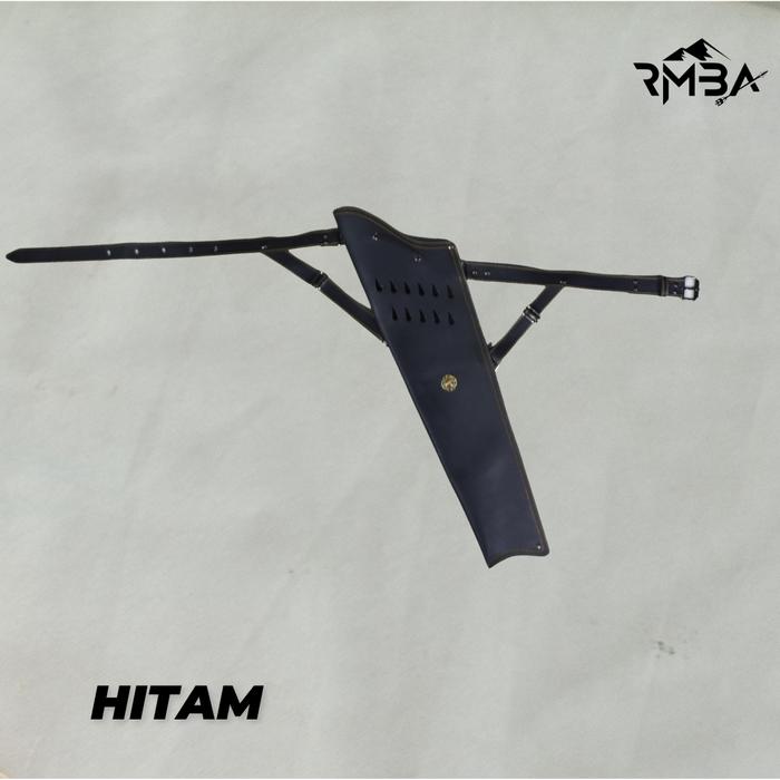 Gambar Sword Quiver / Quiver Fast Shooting / Quiver Horseback Archery / Quiver HBA / Tas Arrow / Archery - Hitam dari Rimba Archery undefined Tokopedia