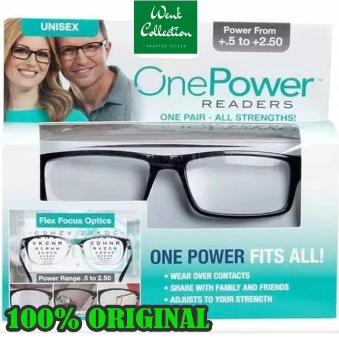 Gambar Kacamata Baca Bifocal One Power Readers Flex Auto Focus Optic - Kacamata Kotak dari Kalea-store1 undefined Tokopedia