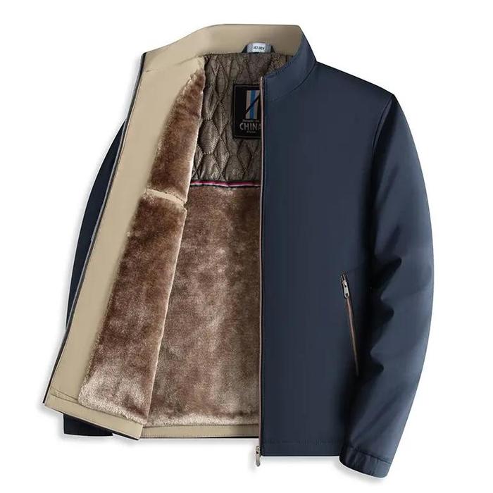 Jual 2024 Winter Fashion Trend Windproof Plus-Size Jacket Men's