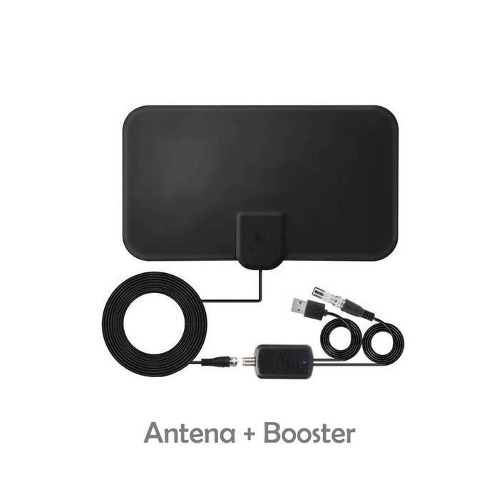 Gambar Antena TV Digital with Amplifier Booster Taffware N0012 - Antena+booster dari Gabrusholic undefined Tokopedia
