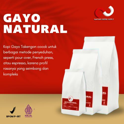 Gambar Biji Kopi Arabika Gayo Natural 500g - Biji dari Gantari Coffee undefined Tokopedia