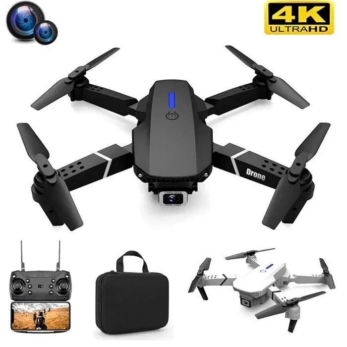 New Quadcopter E88 Pro Wifi Fpv Remote Control Drone Hd Aerial Photography  4k Camera Foldable Quadcopter Drone Toy