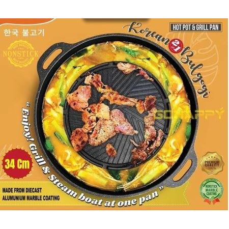 Jual Shabu Pot Bulgogi Pan Fungsi Panci Pemanggang Mookata
