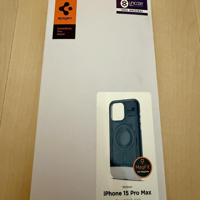 Gambar iPhone 15 Pro Max Spigen Classic C1 Magsafe Case dari G-N-S.Store undefined Tokopedia