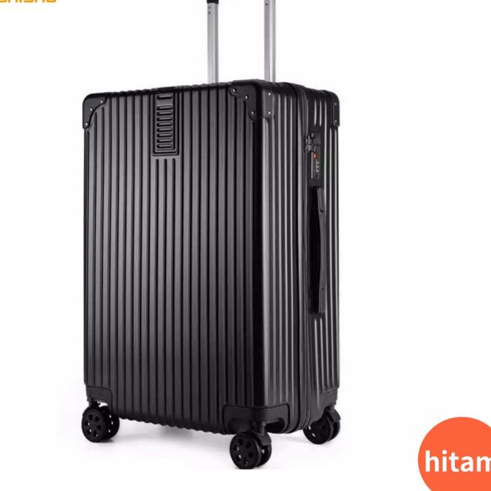 Gambar Koper PC Jerman Import Koper 24 Inch 20 / 22 inch Kabin Bagasi A916 - Hitam, 20 inch dari zopper bag undefined Tokopedia