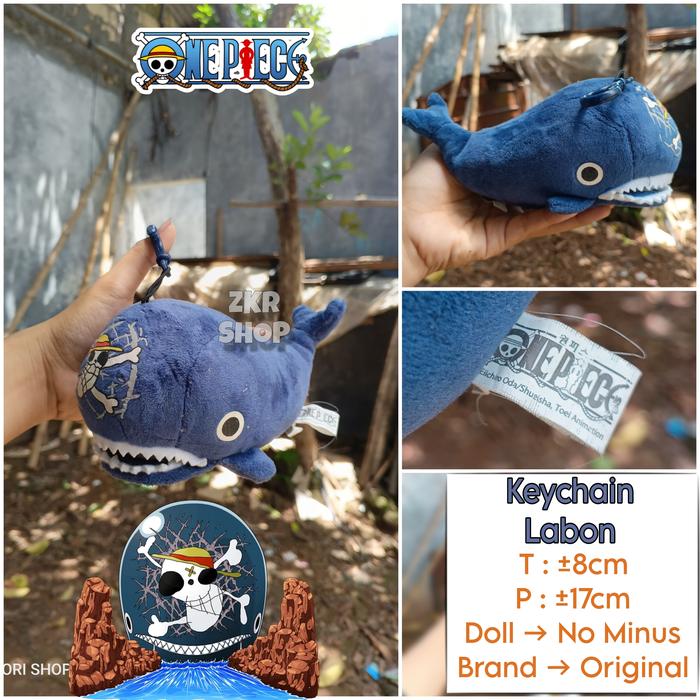 Gambar BONEKA ANIME ONE PIECE-LABOON ORIGINAL (STUFFED PLUSH TOY) - keychain dari Zankori Doll Store undefined Tokopedia