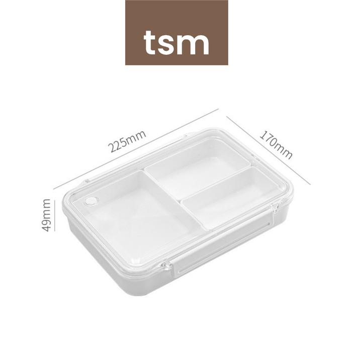 Gambar TSM Lunch Box Minimalis Microwave Oven Safe | Kotak Makan Kompartemen - 900ml dari thesmallmerchant undefined Tokopedia